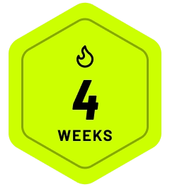4-week streak badge